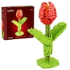 Marioinex *****Konstruktoriaus kaladėlės waffle mini Garden Tulipan 09980