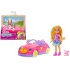 Mattel CHELSEA TEDDY CAR lėlytės ir automobiliuko rinkinukas (HXN05)