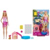 Mattel BARBIE lėlės ir gyvūnėlių rinkinys (JBF35)