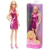 Mattel BARBIE madistė blizgančia rožine suknele (HYT88)
