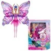 Žaislinė lelė Mattel Barbie Dreamtopia drugelis, HXJ10