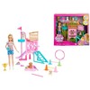 Lėlė Barbie and Stacie Puppy Obstacle Course HRM10 Mattel
