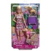 Barbie Barbė – vaikščiojimo ir ratų naminių gyvūnėlių žaidimų rinkinys (HTK37)