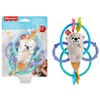 Fisher-price kramtukas su barškučiu, daugiaspalvis, audinys
