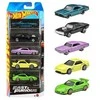 Mattel Hot Wheels Greiti ir įsiutę transporto priemonių rinkinys, 5 metaliniai automobiliai