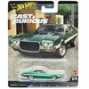 Kolekcinis modelis - Mattel Hot Wheels Premium Greiti ir įsiutę 1972 Ford Gran Torino Sport