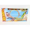 Mattel „Hot Wheels“ lenktynių trasos kilpos greitintuvas + 5 automobiliai