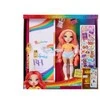 MGA Rainbow High Lėlė Rainbow aukšta spintelė ir lėlės žaidimų rinkinys