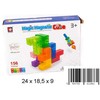 Midex 3D MAGNETINIAI BLOKAI, SPALVINGA ERDVINĖ DĖLĖ