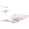 Party Deco Folinis balionas "Gandras" 103&amp;60cm rausvas