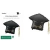 Party Deco PartyDeco Balon fol.Czapka Congrats! 60x55 mix 86319