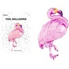 Party Deco PartyDeco Folinis balionas "Flamingas" 70 x 95 cm