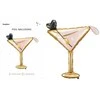 Party Deco Folinis balionas "Stiklinė kokteiliui" 126&amp;93cm
