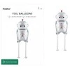 Party Deco PartyDeco Balon fol.Robot 37x80cm mix FB394 43137