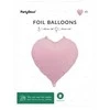 PartyDeco Balon fol.Serce 45cm rožinė FB9T-081 75856