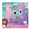 PartyDeco Undinėlės formos folijos balionas 80x82 cm