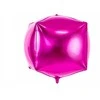 Party Deco Folinis balionas Cubic 35*35*35cm rausvas