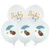 Party Deco Balionų rinkinys "Baby boy" 30cm 6 vnt