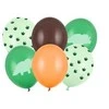 Party Deco Balionų rinkinys "Dino" 30cm 6 vnt