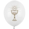 Party Deco PartyDeco balionas 30cm IHS PastelPureWhite A50 92081