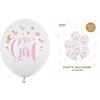 Party Deco Balionų rinkinys "Its girl" 30cm 6 vnt