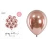 PartyDeco Balony Glossy 30cm rožinė złoto 10vnt/op 97855