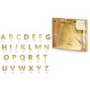 Party Deco Baner Alfabet auksinė 14cm