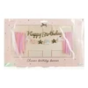 PartyDeco Girlianda Happy Birthday Vienaragiai, 230x17.5 cm