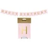 PartyDeco Girlianda rausva Happy Birthday, 15x175
