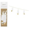 PartyDeco Girlianda Paauksuota plunksna 1.6m