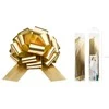 Party Deco Dekoratyvinis kaspinas 40cm 1 vnt auksinis