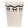 PartyDeco Kubeczki pap.su kokardkami krem-czar 220ml A6 80096