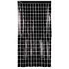 PartyDeco Vakarėlio užuolaidų kvadratai juodi 100x200cm