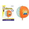 PartyDeco Minions balionas, folijos balionas, 75 cm, mišinys, 30404