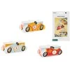 Teka Dėžutės užkandžiams "Cars" 3 vnt 7,5*17*7,5cm