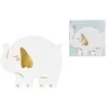 Party Deco PartyDeco servetėlės Dramblys 16x13.5cm balta A12 26896