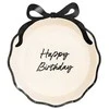 PartyDeco Talerzyki pap.Happy B-day su kokard.mix 24 A6 80010