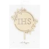 Party Deco PartyDeco medinis kaušelis IHS 23cm 31514
