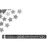 Party Deco Konfeti patranka su sidabrinėmis žvaigždutėmis 60cm 1 vnt