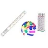 Party Deco Konfeti patranka įvairių spalvų 60cm 1 vnt
