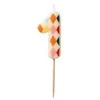 Party Deco PartyDeco gimtadienio žvakė Nr. 1, rombo formos, 55 cm, mišinio spalva 67080