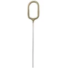 PartyDeco Blizgučiai Skaičius 0 auksinės 15cm 94512