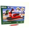 Ravensburger Brio geležinkelis Brio rinkinys su traukinio bėgiais Cargo harbour, 33061