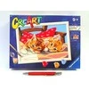 Ravensburger CreArt spalvinimo knygelė vaikams Du mieli kačiukai