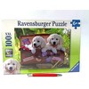 Ravensburger Dėlionė 100 vnt. - Šuniukai