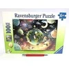 Ravensburger "XXL" Dėlionė 100 vnt. - Žaidimų aikštelė kosmose