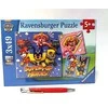 Ravensburger Dėlionė 3x49 vnt. - Šunyčiai patruliai