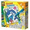 SES Creative – Spalva pagal skaičius – Trikampiai rašikliai – (S14690)