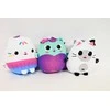 Maskotka Gabi minkštas pliušinis žaislas katėms, 20 cm, 3 tipai