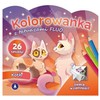 Skrzat Wydawnictwo Kolorow.su tattoo.FLUO Cats 77599